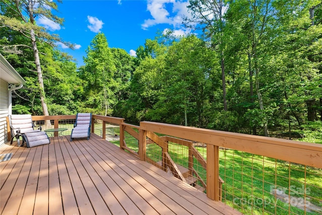 5903 Wm Griffin Rd, Monroe, NC 28112 - deck featuring a yard