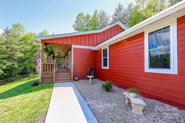 202 Wild Pear Ln Unit 3 & 7A, Franklin, NC 28734 - view of side of home with board and batten siding