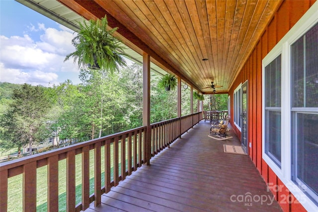 202 Wild Pear Ln Unit 3 & 7A, Franklin, NC 28734 - view of wooden deck
