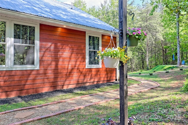 202 Wild Pear Ln Unit 3 & 7A, Franklin, NC 28734 - view of home's exterior with metal roof