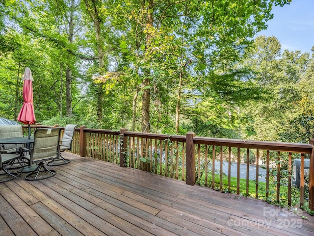 480 River Crest Parkway, Rutherfordton, NC 28139 - deck featuring outdoor dining area