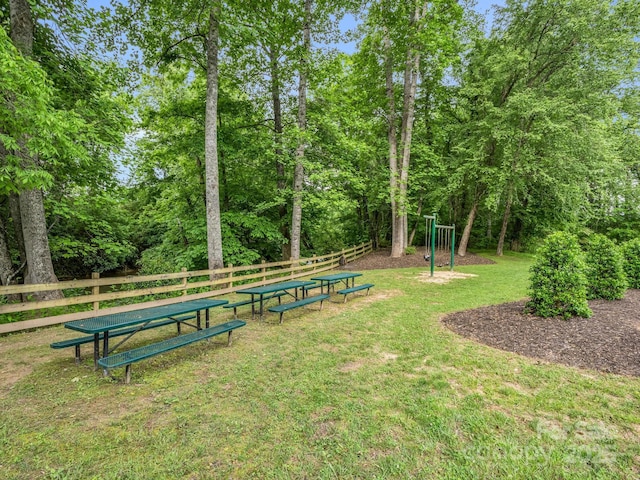 480 River Crest Parkway, Rutherfordton, NC 28139 - view of home's community featuring fence and a yard