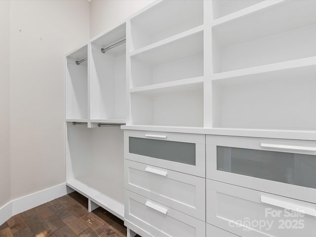 4315 Hartis Grove Church Rd, Indian Trail, NC 28079 - spacious closet featuring dark wood finished floors