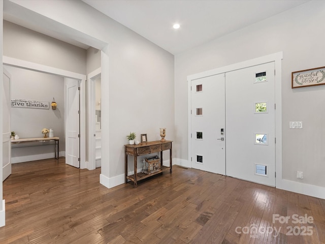 4315 Hartis Grove Church Rd, Indian Trail, NC 28079 - foyer entrance with wood finished floors and recessed lighting
