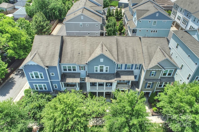 aerial view