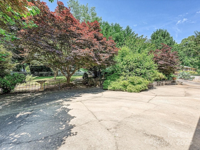 view of patio / terrace with fence