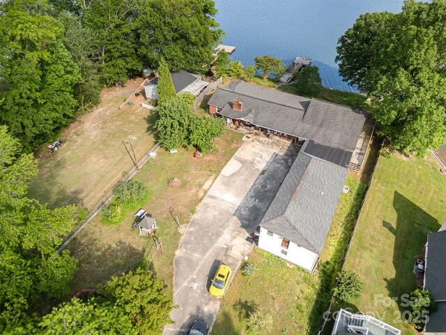 drone / aerial view