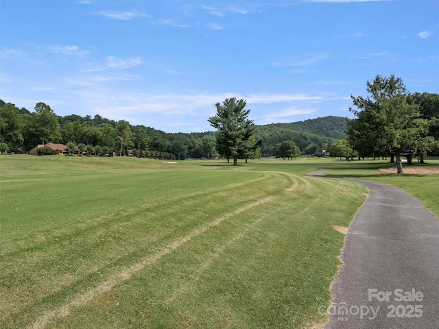 155 Quail Cove Rd Unit 1601, Lake Lure, NC 28746 - view of community featuring golf course view, a lawn, and view of scattered trees