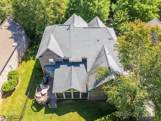 drone / aerial view