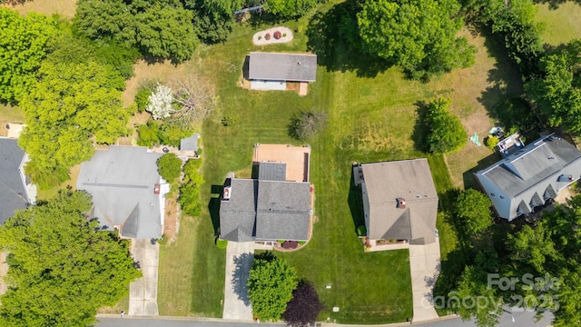 drone / aerial view
