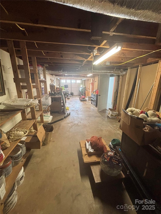 111 Baxter St, Morganton, NC 28655 - view of basement