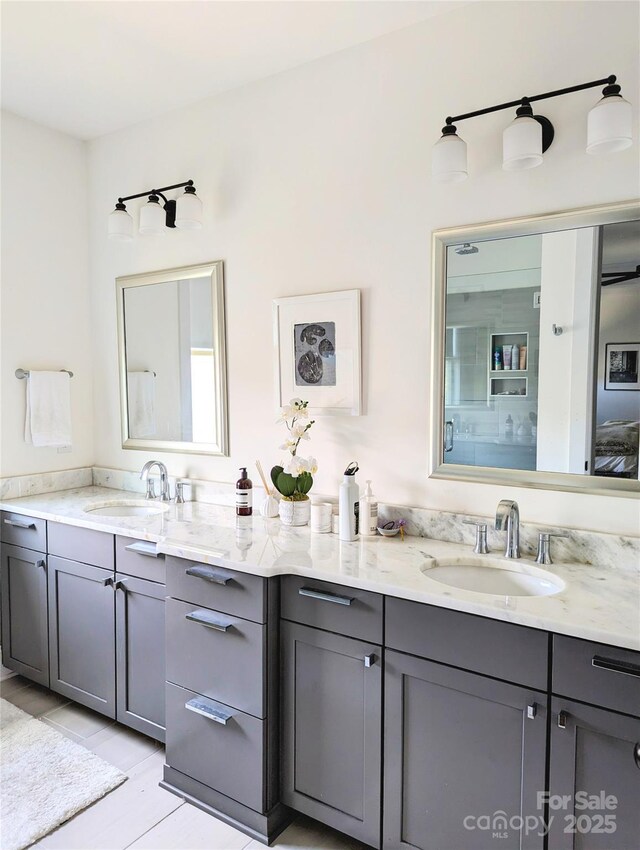 full bath featuring vanity