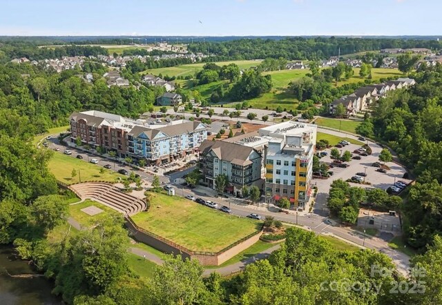 drone / aerial view