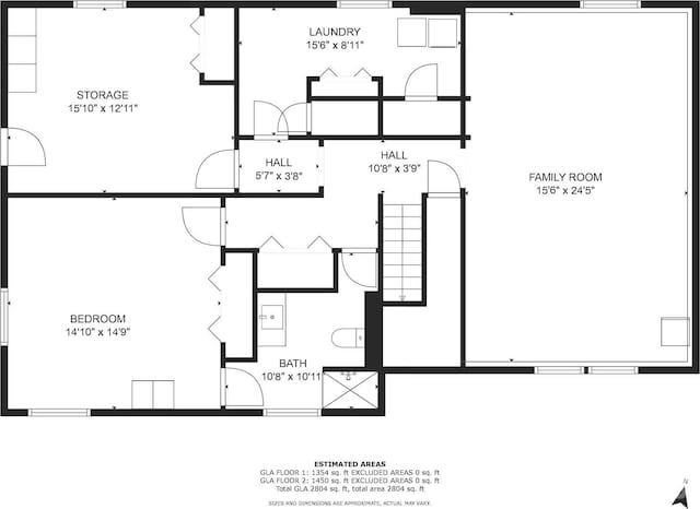 1110 16th Avenue Pl NW, Hickory, NC 28601 - room layout