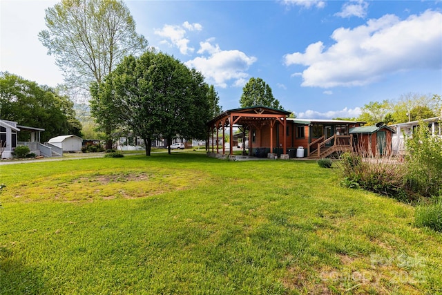 214 Pike Pt, Waynesville, NC 28785 - view of yard