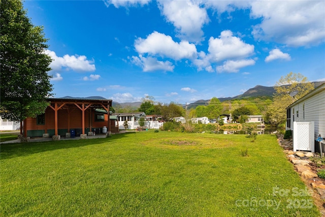 214 Pike Pt, Waynesville, NC 28785 - view of yard featuring a mountain view