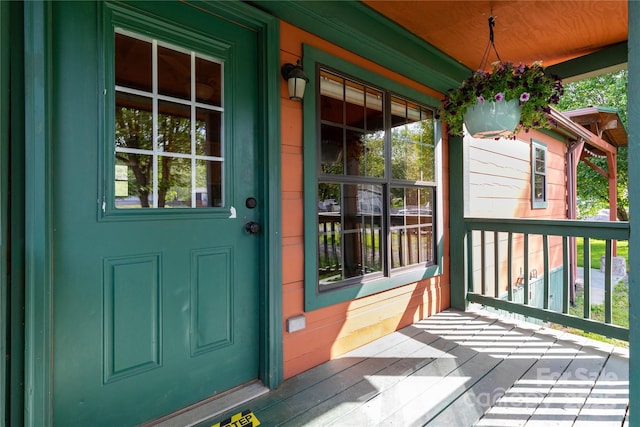 214 Pike Pt, Waynesville, NC 28785 - view of exterior entry featuring covered porch