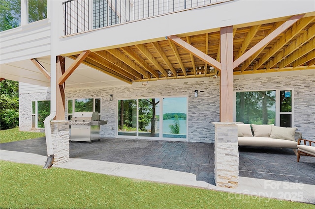 124 Clipper Ln, Mooresville, NC 28117 - view of patio