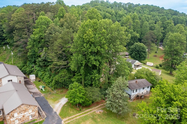 57 Gribble Rd, Franklin, NC 28734 - aerial view of a forest