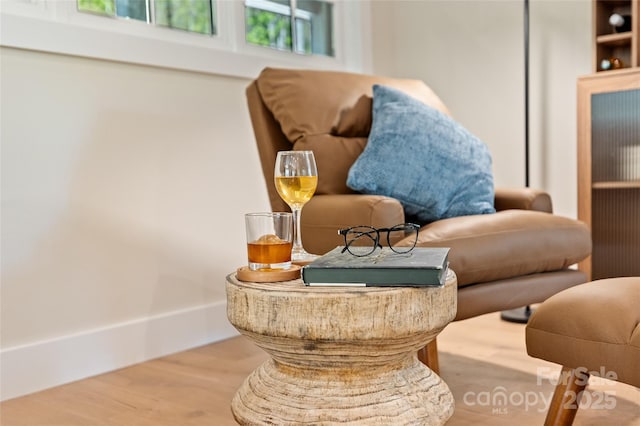 room details featuring wood finished floors