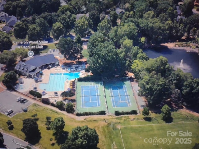 3133 English Sparrow Ln, Charlotte, NC 28210 - birds eye view of property