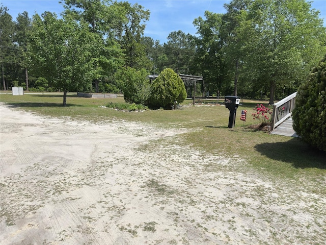 view of yard