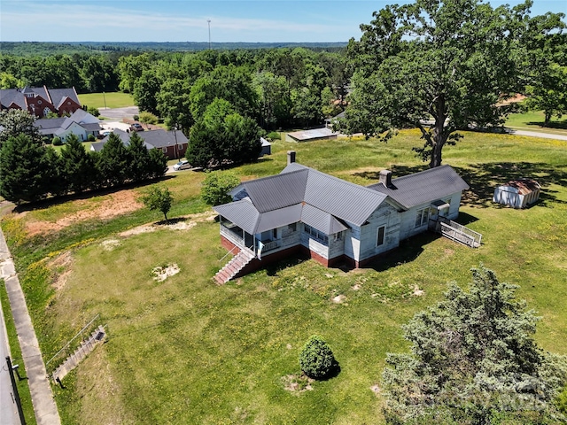 213 S Main St, Jefferson, SC 29718 - aerial view of property and surrounding area
