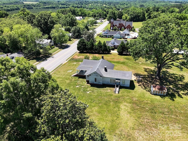 213 S Main St, Jefferson, SC 29718 - view of subject property with a heavily wooded area