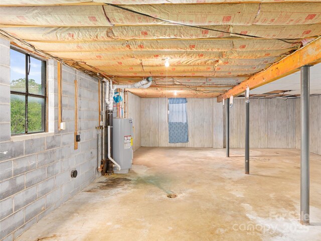 92 Church St, Weaverville, NC 28787 - basement with electric water heater