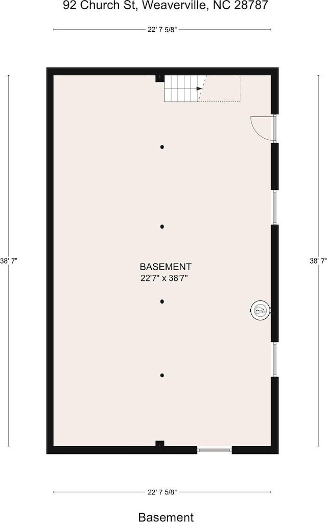 92 Church St, Weaverville, NC 28787 - room layout