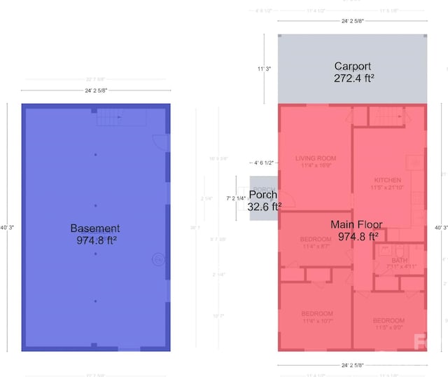 92 Church St, Weaverville, NC 28787 - floor plan / room layout