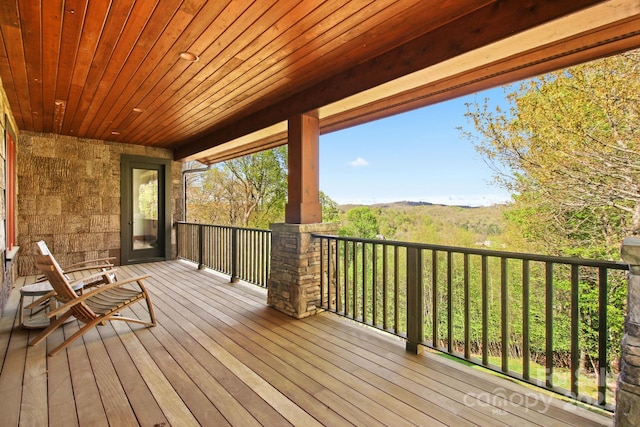 693 Thunderhill Trl, Blowing Rock, NC 28605 - view of deck