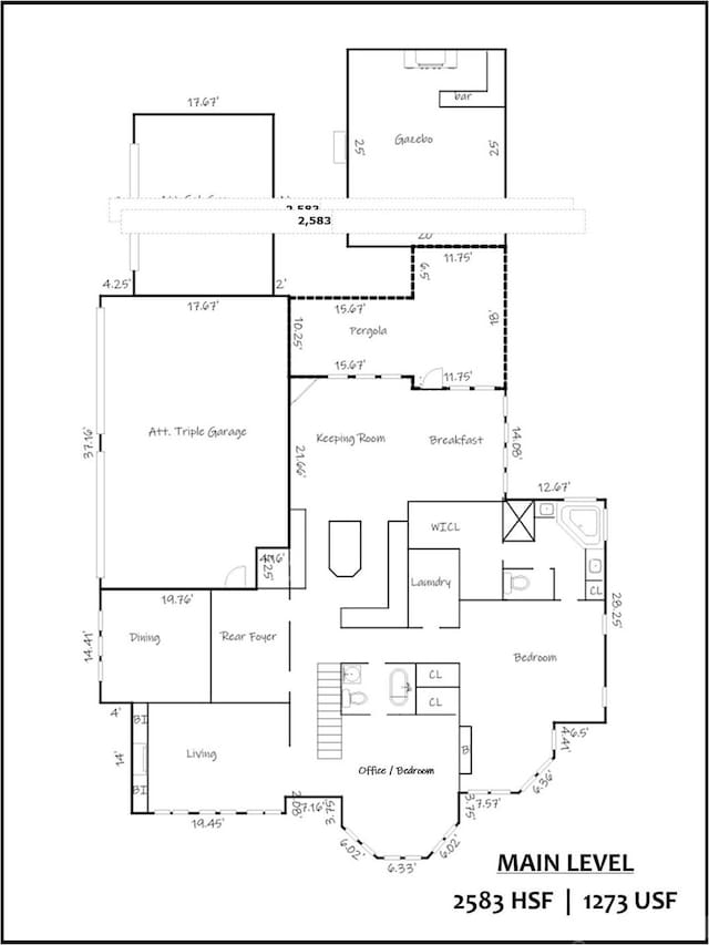 floor plan / room layout