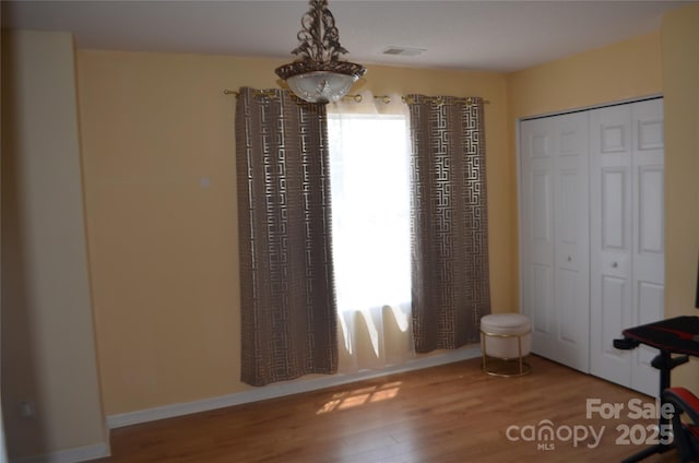 dining area featuring wood finished floors