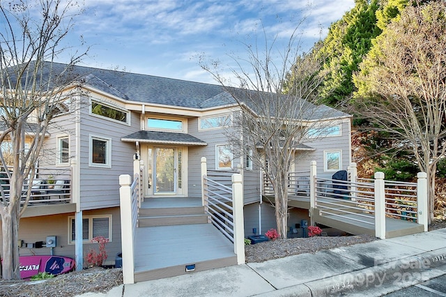 view of townhome / multi-family property