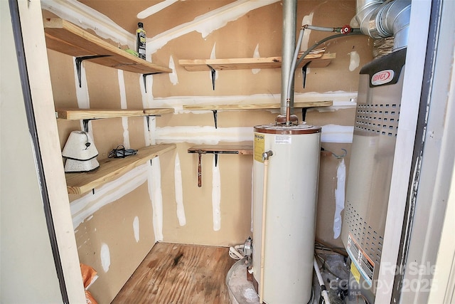 utilities with gas water heater