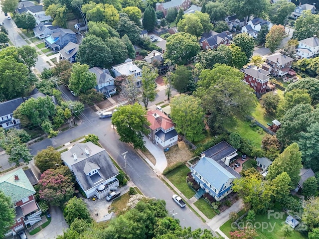 birds eye view of property featuring a residential view