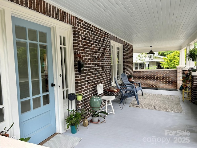 300 W Thomas St, Salisbury, NC 28144 - view of patio / terrace featuring a porch