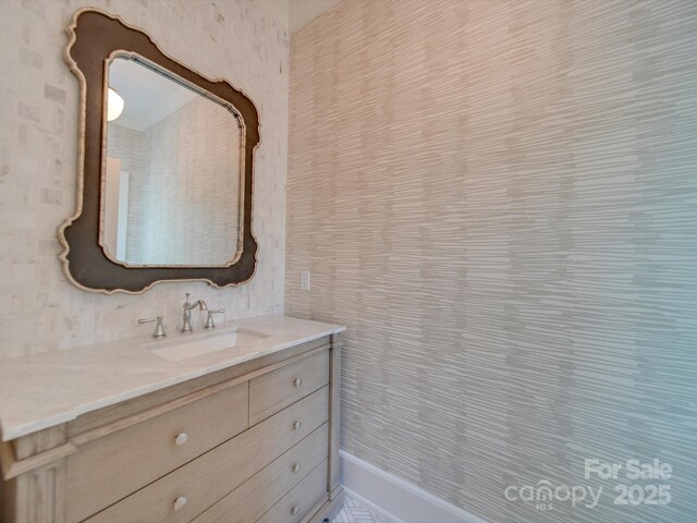 300 W Thomas St, Salisbury, NC 28144 - bathroom featuring vanity