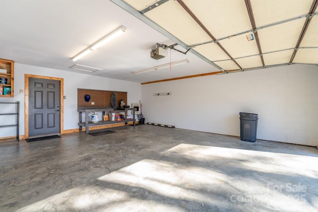 1415 Little River Campground Rd, Pisgah Forest, NC 28768 - garage with a garage door opener