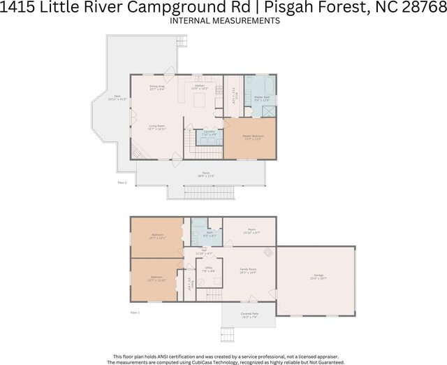 1415 Little River Campground Rd, Pisgah Forest, NC 28768 - room layout