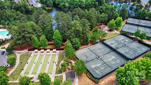 9003 Smokey Hill Ln, Fort Mill, SC 29707 - bird's eye view of a nearby body of water