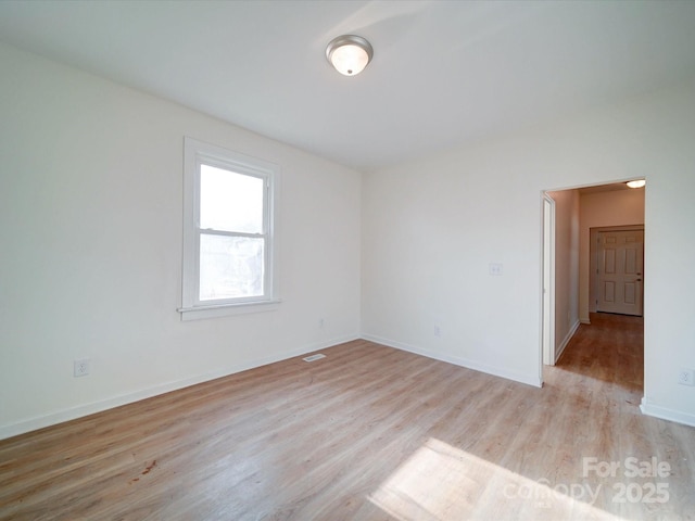 55 Ranlo Ave, Gastonia, NC 28054 - spare room with light wood-style floors and baseboards