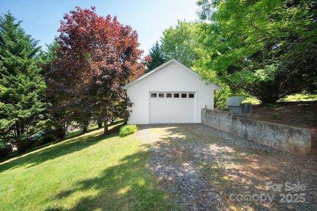 44 White Thorn Dr, Alexander, NC 28701 - detached garage with driveway