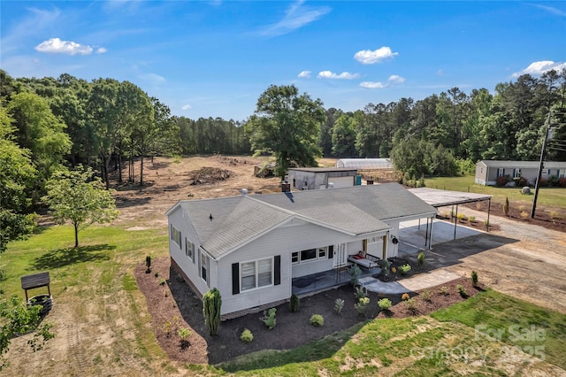 159 Old Home Pl, China Grove, NC 28023 - drone / aerial view