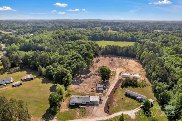 159 Old Home Pl, China Grove, NC 28023 - bird's eye view with a view of trees