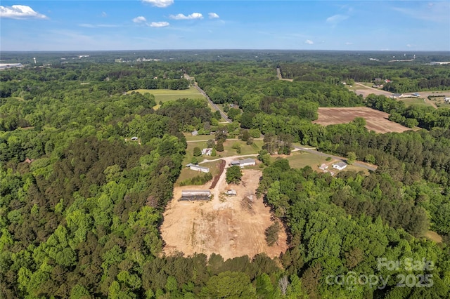 159 Old Home Pl, China Grove, NC 28023 - drone / aerial view with a forest view