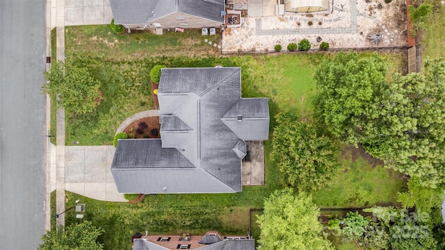 drone / aerial view
