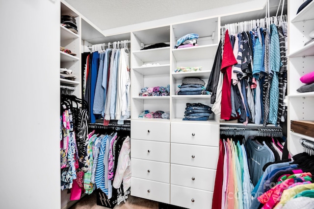 view of spacious closet