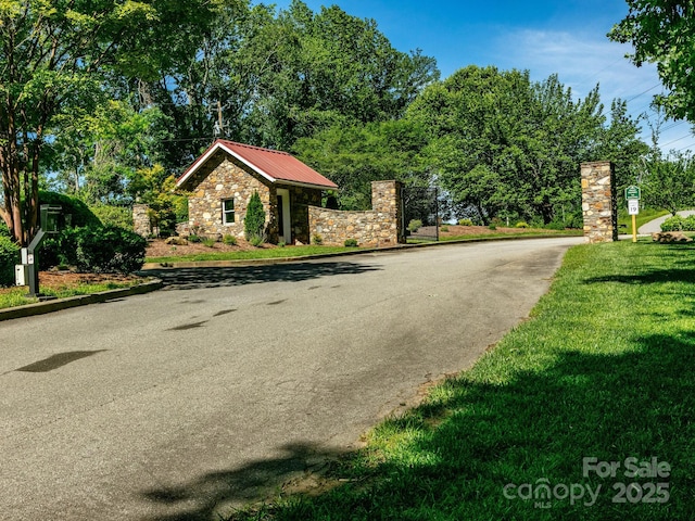 158 Waightstill Dr, Arden, NC 28704 - view of asphalt street with curbs